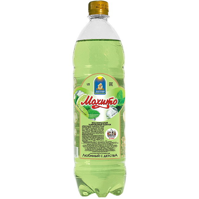 Златояр лимонад Мохито 1 л.